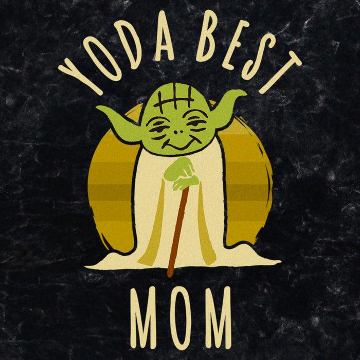 Fifth Sun Junior's Star Wars Cartoon Yoda Best Mom T-Shirt