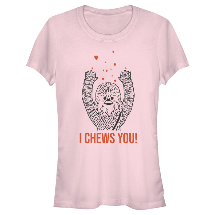fifth sun Junior's Star Wars Chewbacca I Chews You T-Shirt