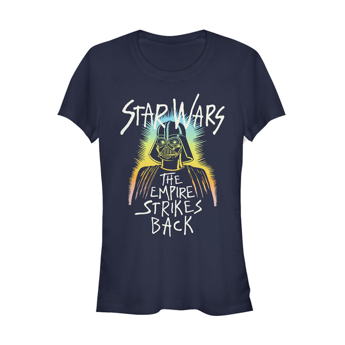 fifth sun Junior's Star Wars Empire Strikes Back Vader Halo T-Shirt