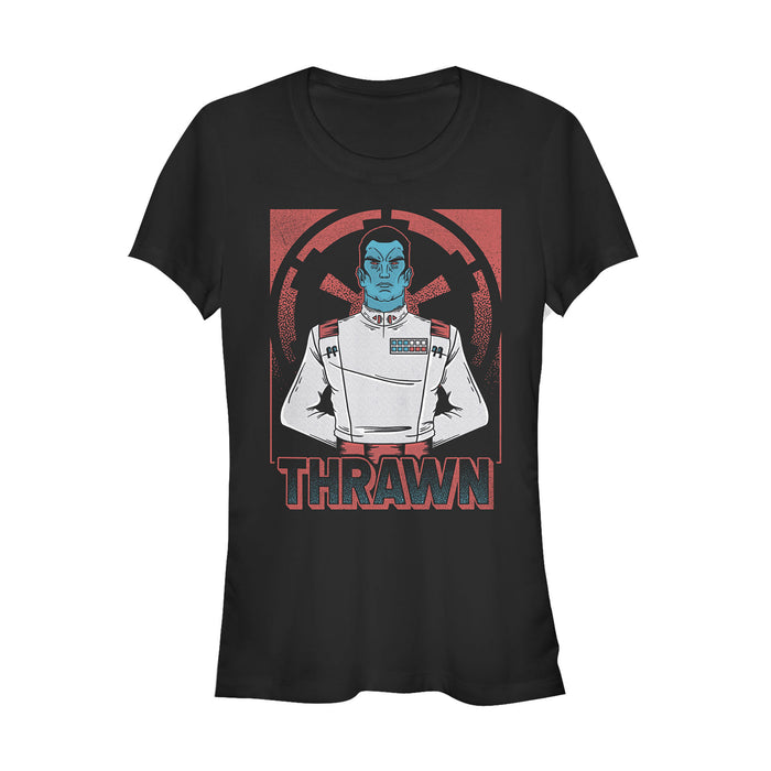 fifth sun Junior's Star Wars Grand Admiral Thrawn Portrait T-Shirt