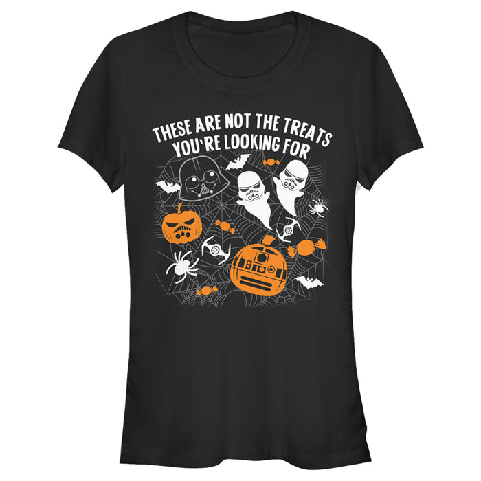 fifth sun Junior's Star Wars Halloween Not the Treats T-Shirt