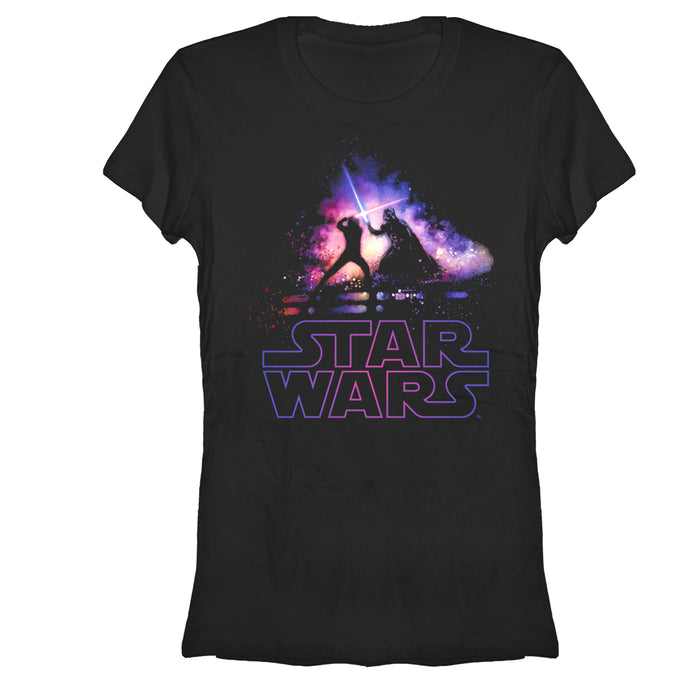 fifth sun Junior's Star Wars Luke and Vader Duel T-Shirt