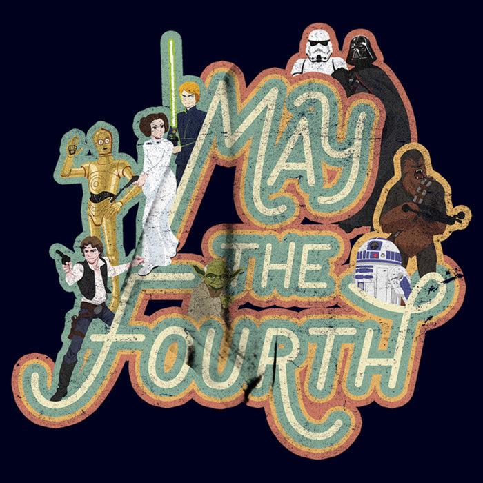 Fifth Sun Junior's Star Wars May The Fourth Classic Characters T-Shirt