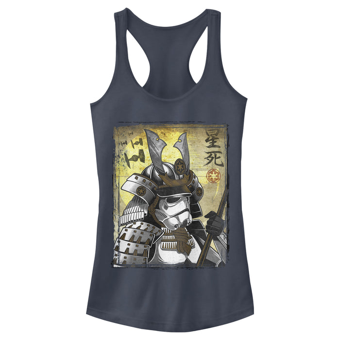 fifth sun Junior's Star Wars Samurai Stormtrooper Racerback Tank Top