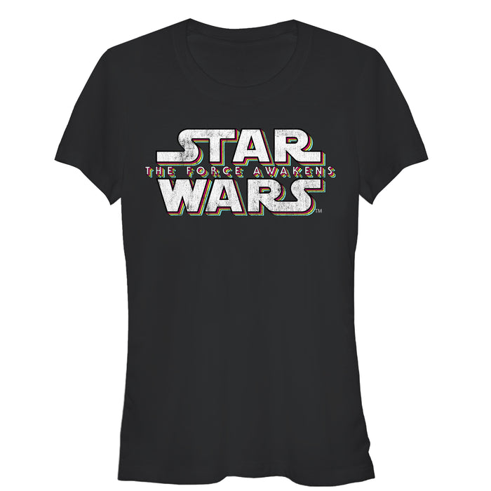 fifth sun Junior's Star Wars The Force Awakens Classic Logo T-Shirt