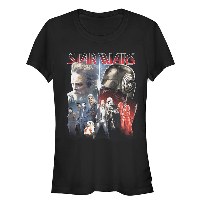 fifth sun Junior's Star Wars The Last Jedi Balance T-Shirt
