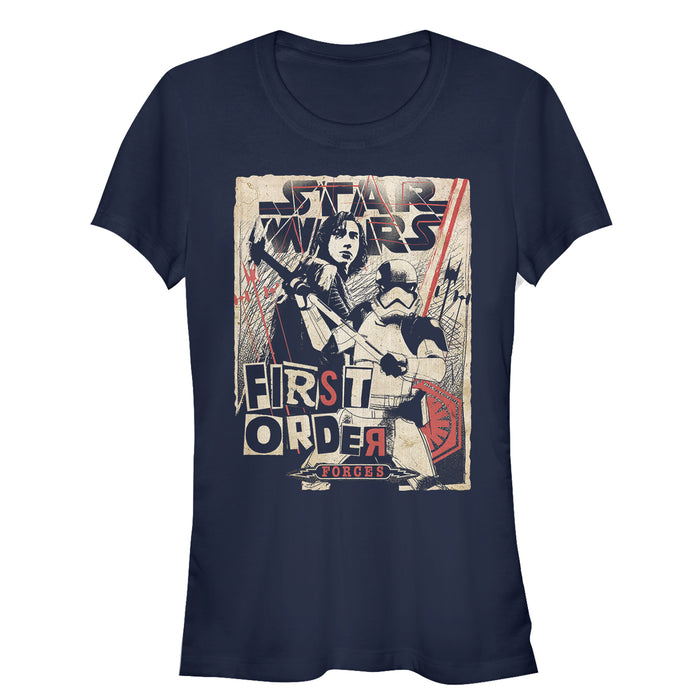 fifth sun Junior's Star Wars The Last Jedi First Order Forces T-Shirt