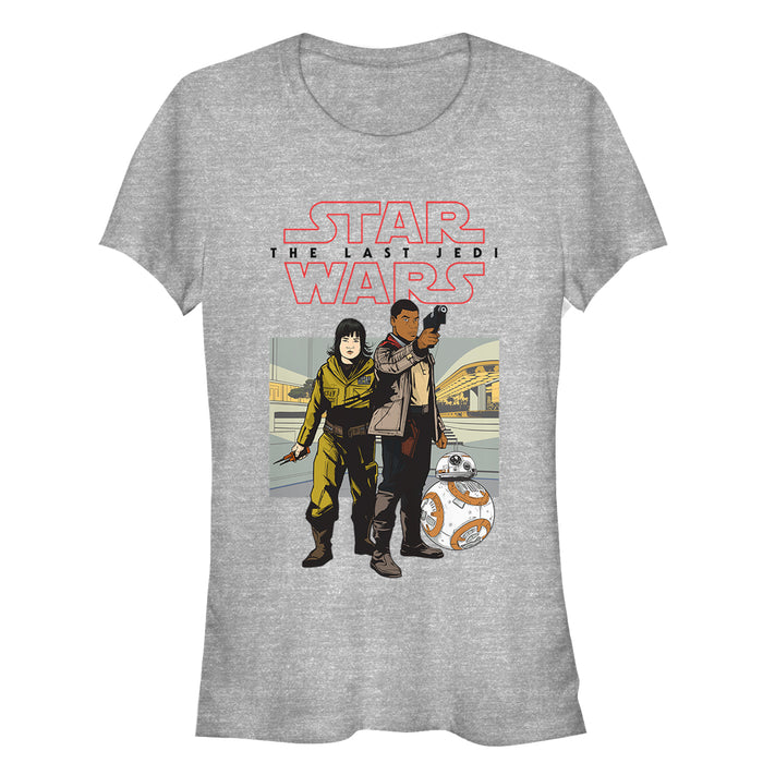fifth sun Junior's Star Wars The Last Jedi Rose Finn Cartoon T-Shirt