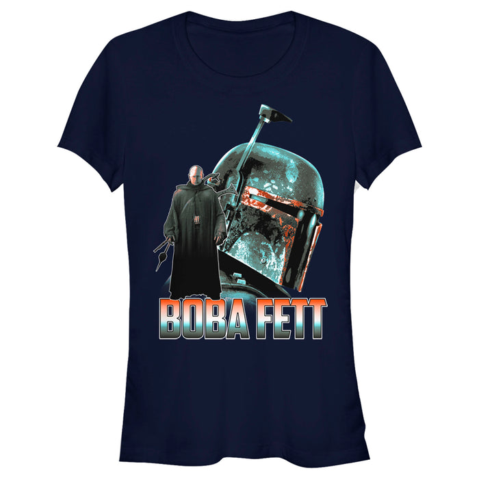 fifth sun Junior's Star Wars: The Mandalorian Boba Fett Portrait T-Shirt