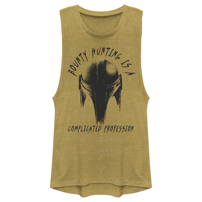 fifth sun Junior's Star Wars: The Mandalorian Complicated Profession Festival Muscle Tee