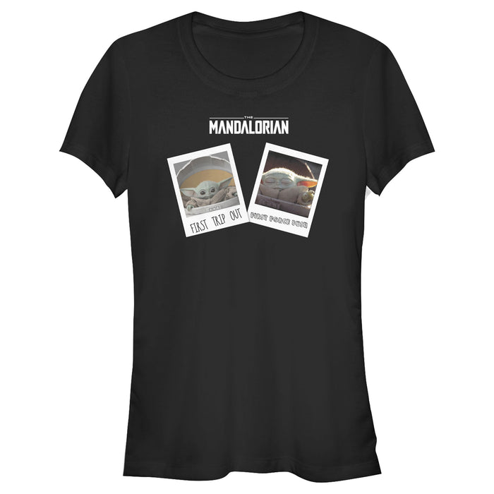 fifth sun Junior's Star Wars: The Mandalorian Grogu Firsts Portraits T-Shirt