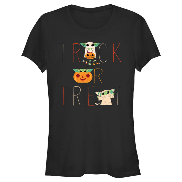 fifth sun Junior's Star Wars: The Mandalorian Halloween Grogu Trick or Treat T-Shirt