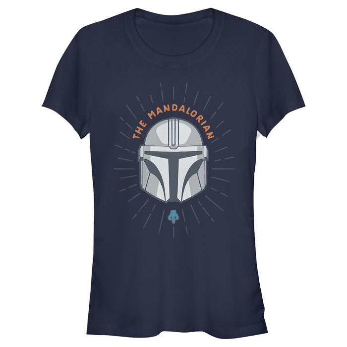 fifth sun Junior's Star Wars: The Mandalorian Helmet Cartoon T-Shirt