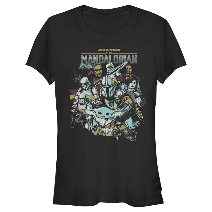 fifth sun Junior's Star Wars: The Mandalorian Protect The Child T-Shirt