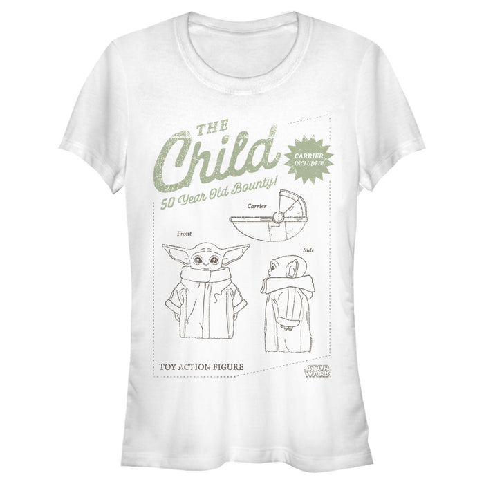 fifth sun Junior's Star Wars: The Mandalorian The Child 50 Year Old Bounty T-Shirt