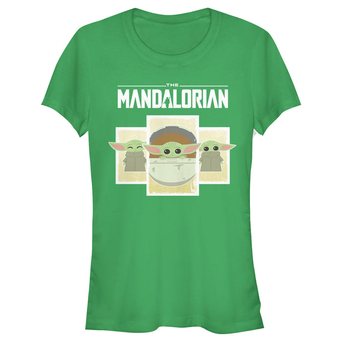 fifth sun Junior's Star Wars: The Mandalorian The Child Cartoon Cards T-Shirt