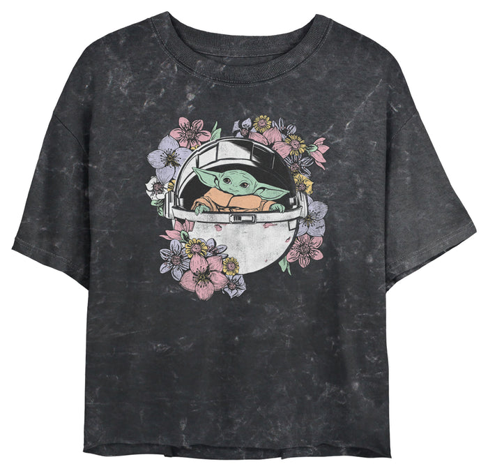 Fifth Sun Junior's Star Wars: The Mandalorian The Child Floral Crib T-Shirt