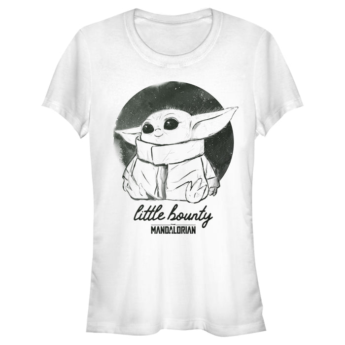 fifth sun Junior's Star Wars: The Mandalorian The Child Fuzzy Eyes T-Shirt