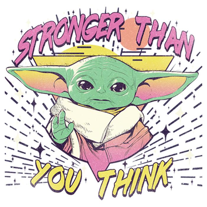 Fifth Sun Junior's Star Wars: The Mandalorian The Child Stronger Than You Think T-Shirt