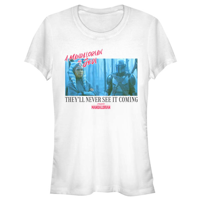 fifth sun Junior's Star Wars: The Mandalorian Unlikely Duo T-Shirt