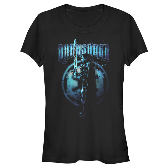 fifth sun Junior's Star Wars: The Mandalorian Wielding the Darksaber T-Shirt