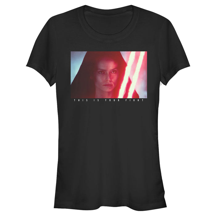 fifth sun Junior's Star Wars: The Rise of Skywalker Dark Rey Your Fight T-Shirt