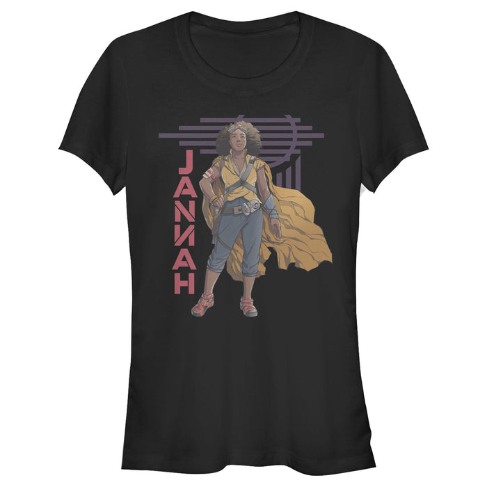 fifth sun Junior's Star Wars: The Rise of Skywalker Jannah Pose T-Shirt