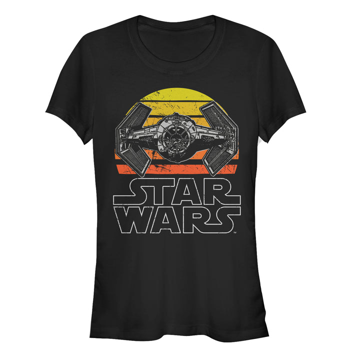 fifth sun Junior's Star Wars TIE Fighter Retro T-Shirt