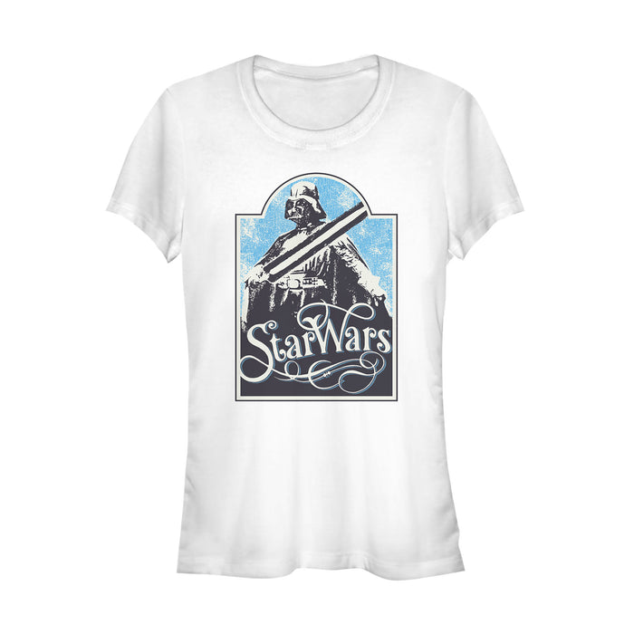 fifth sun Junior's Star Wars Vintage Western Darth Vader T-Shirt