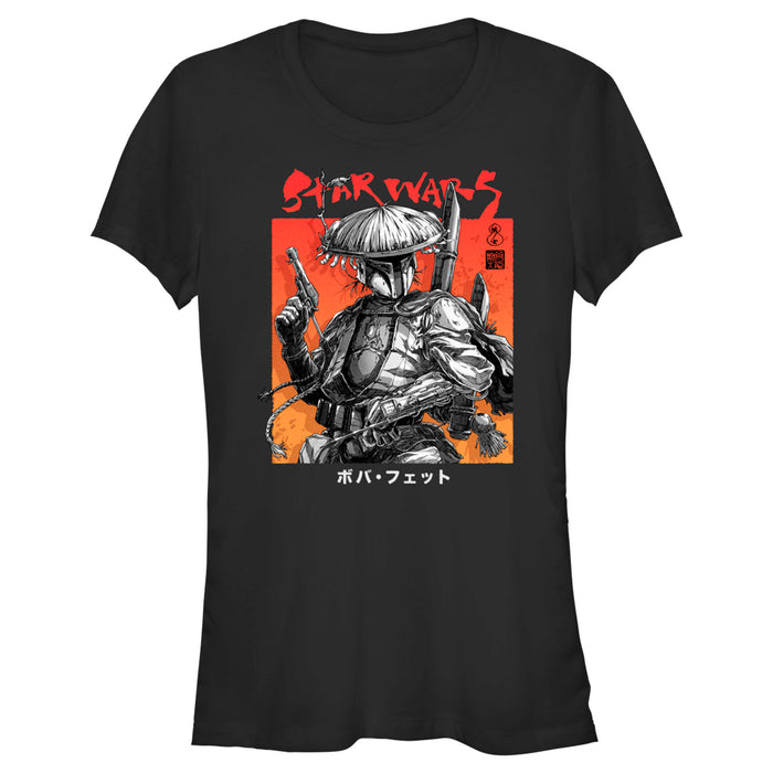 fifth sun Junior's Star Wars: Visions Anime Boba Fett T-Shirt