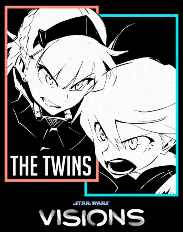 Fifth Sun Junior's Star Wars: Visions The Twins Shout T-Shirt