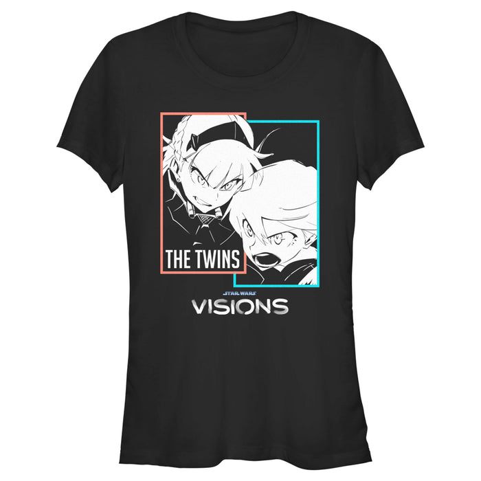 fifth sun Junior's Star Wars: Visions The Twins Shout T-Shirt