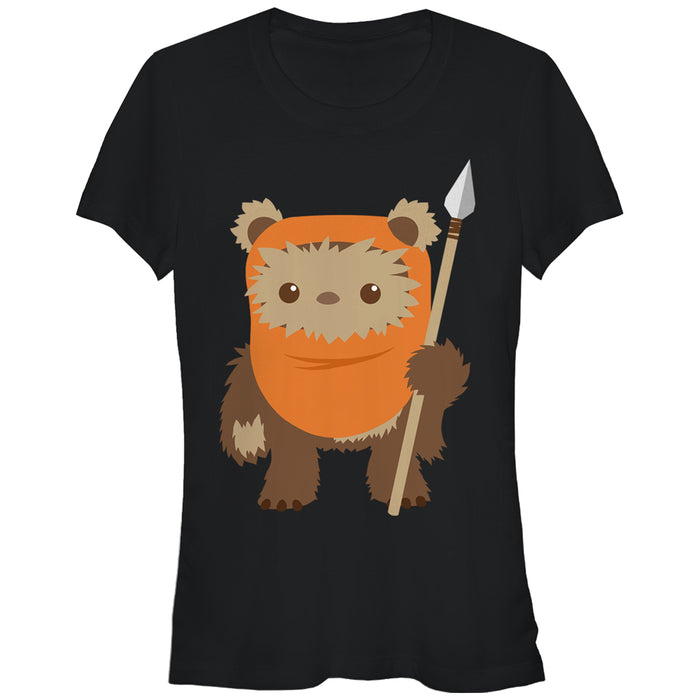fifth sun Junior's Star Wars Wicket Ewok Cartoon T-Shirt