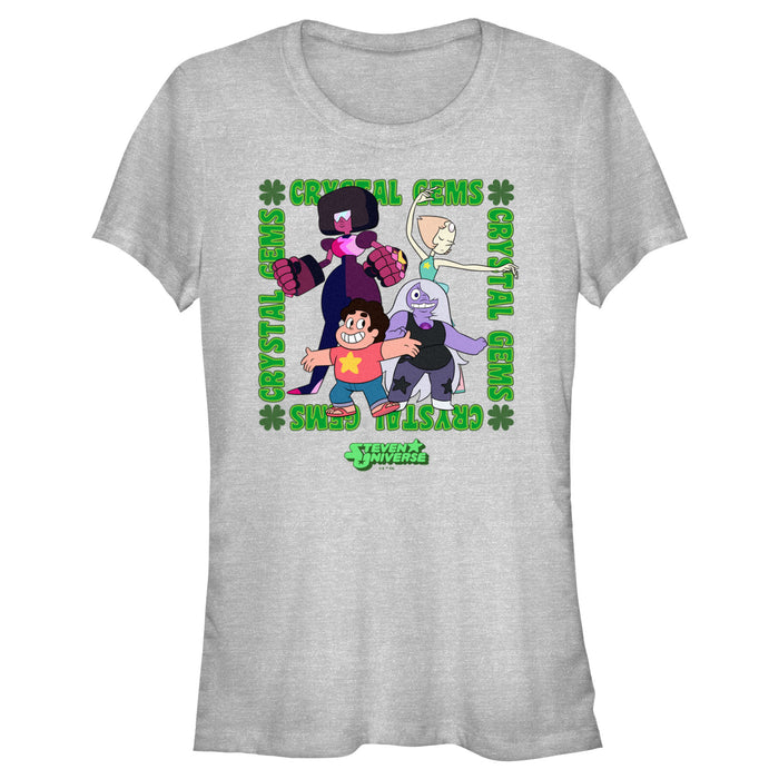 fifth sun Junior's Steven Universe Crystal Gems Frame T-Shirt