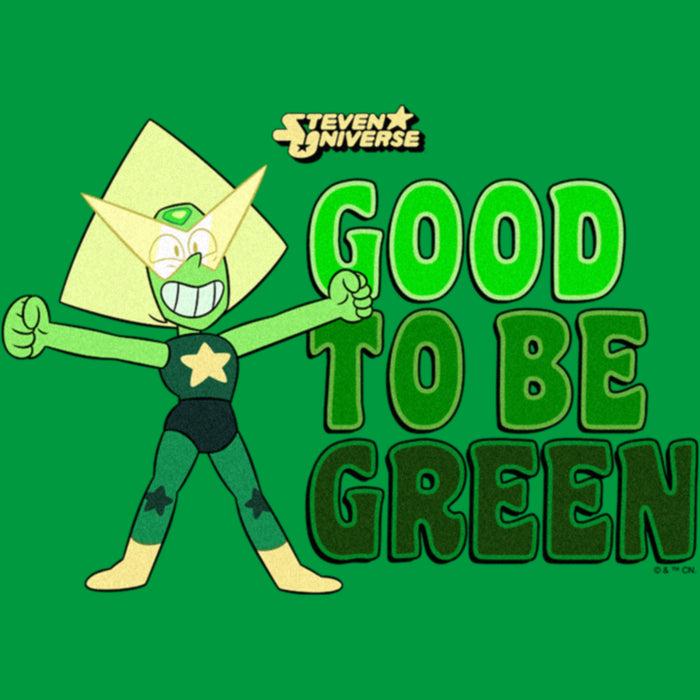 Fifth Sun Junior's Steven Universe Peridot Good To Be Green T-Shirt