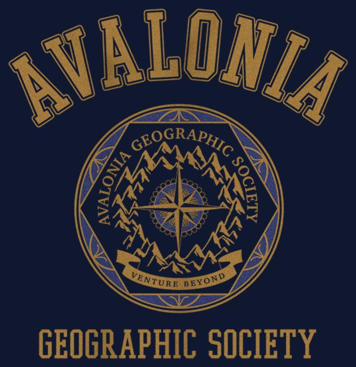 Fifth Sun Junior's Strange World Avalonia Geographic Society Cowl Neck Sweatshirt