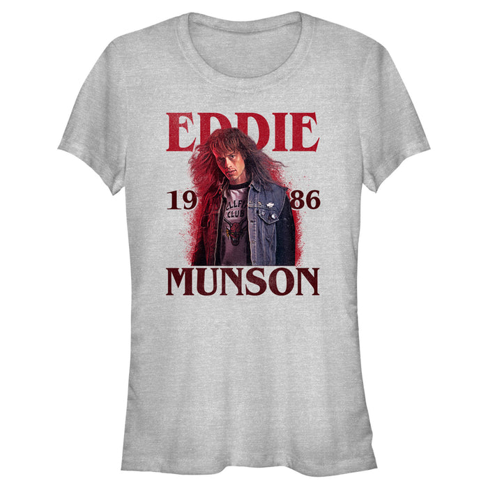fifth sun Junior's Stranger Things 1986 Eddie Munson T-Shirt