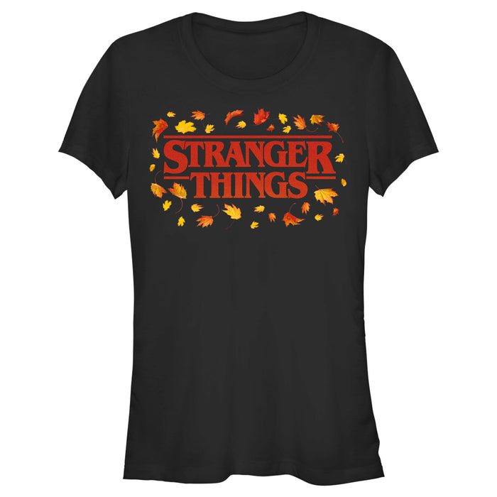 fifth sun Junior's Stranger Things Autumn Logo T-Shirt