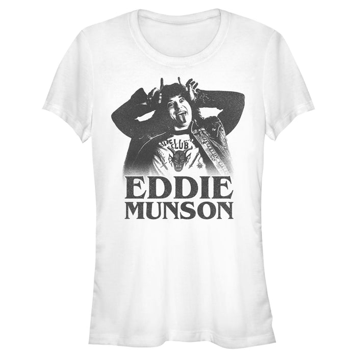 fifth sun Junior's Stranger Things Crazy Eddie T-Shirt