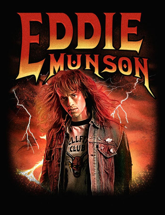Fifth Sun Junior's Stranger Things Eddie Munson Metalhead Racerback Tank Top