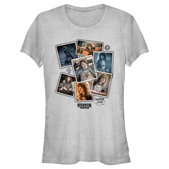 fifth sun Junior's Stranger Things Eddie Munson Photo Dump T-Shirt