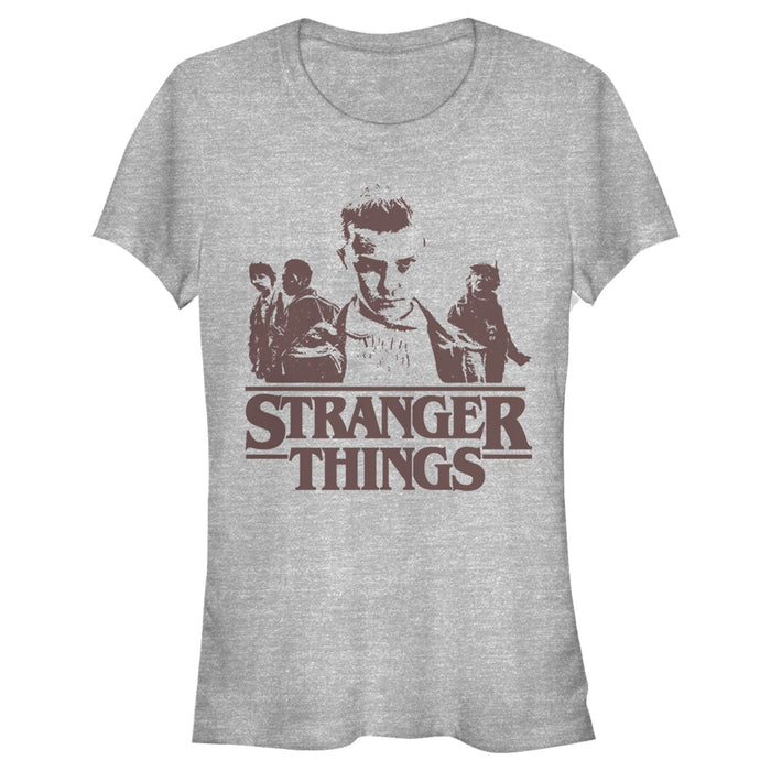 fifth sun Junior's Stranger Things Eleven Punk and Friends T-Shirt