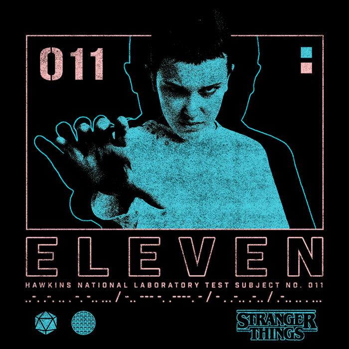 Fifth Sun Junior's Stranger Things Eleven Test Subject 011 Pose T-Shirt