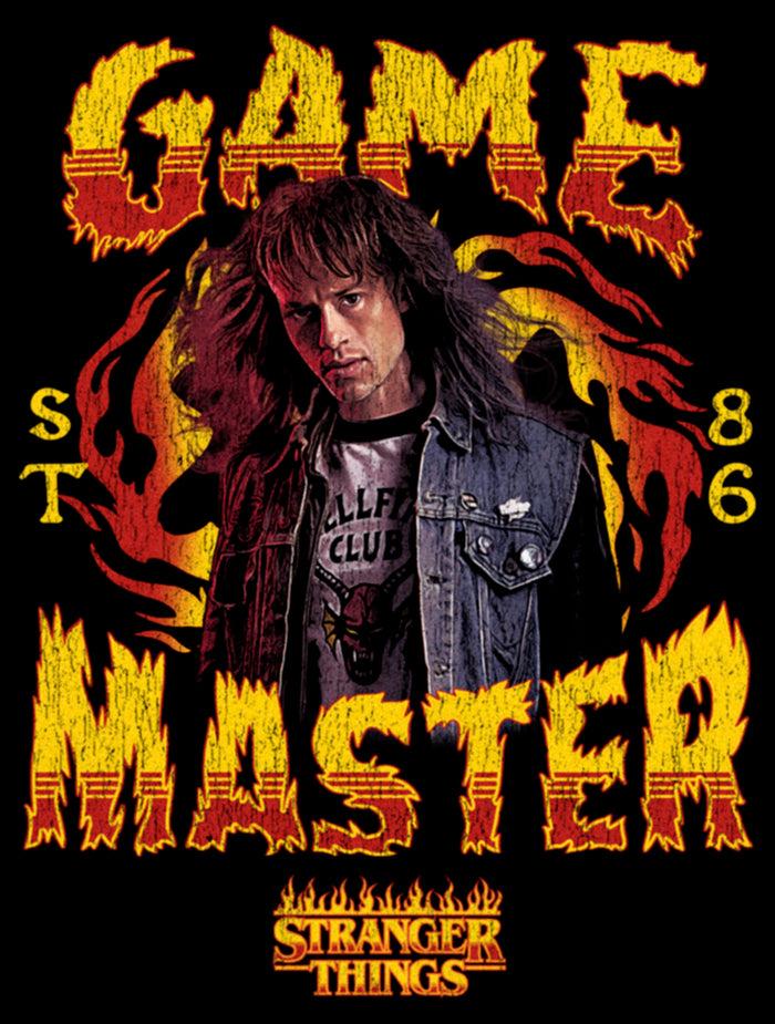 Fifth Sun Junior's Stranger Things Game Master Eddie Munson T-Shirt