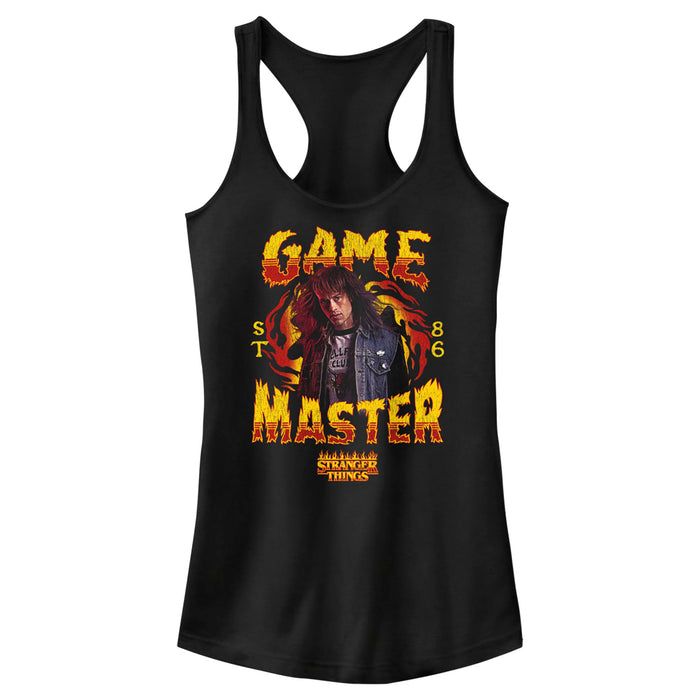 fifth sun Junior's Stranger Things Game Master Eddie Munson Racerback Tank Top