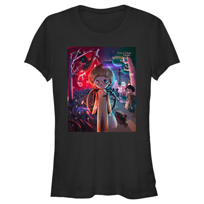fifth sun Junior's Stranger Things Ghostbuster Will and Mike T-Shirt