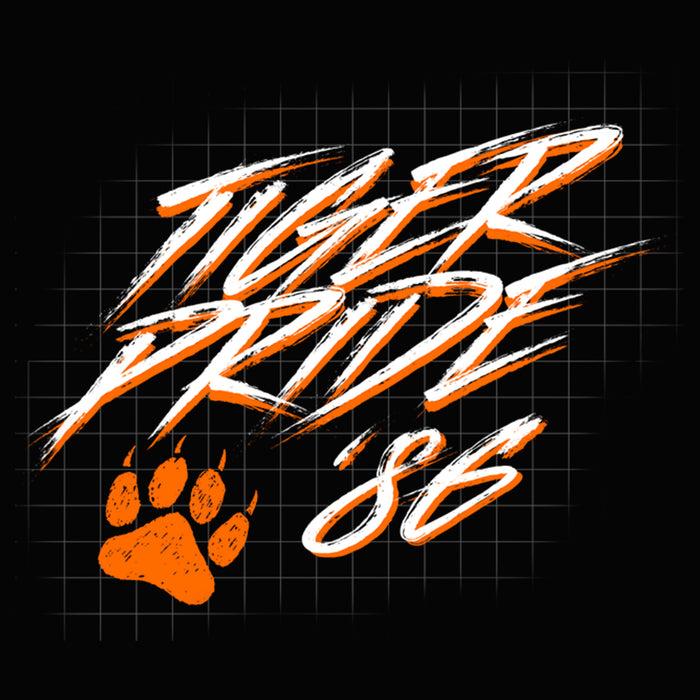 Fifth Sun Junior's Stranger Things Hawkins High School Tiger Pride '86 Racerback Tank Top