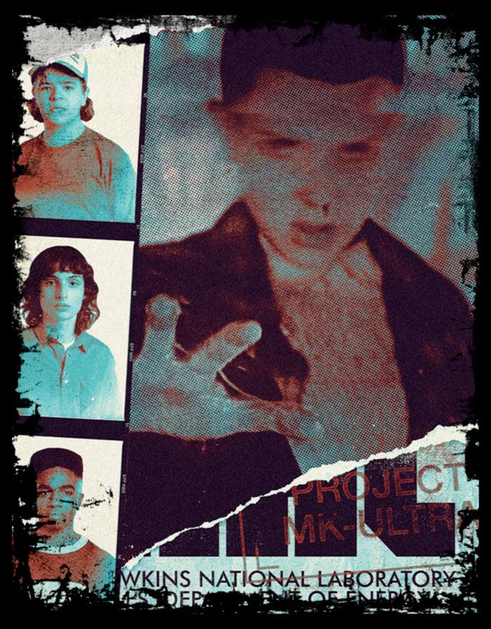 Fifth Sun Junior's Stranger Things Hawkins Lab Gang T-Shirt