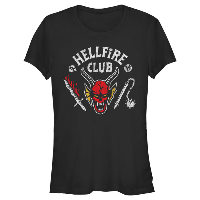 fifth sun Junior's Stranger Things Hellfire Club Costume T-Shirt