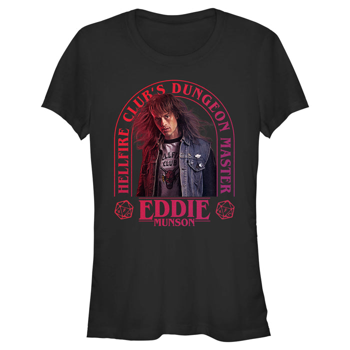 fifth sun Junior's Stranger Things Hellfire Club Dungeon Master Eddie T-Shirt